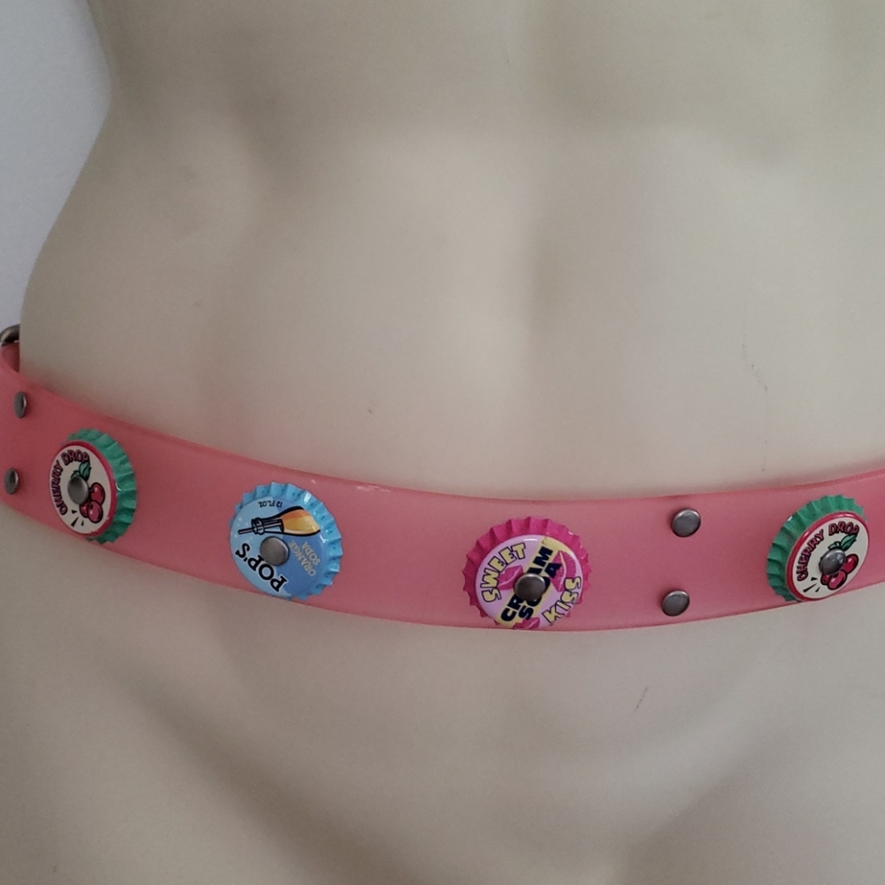 Pink Decorative Women's Belt